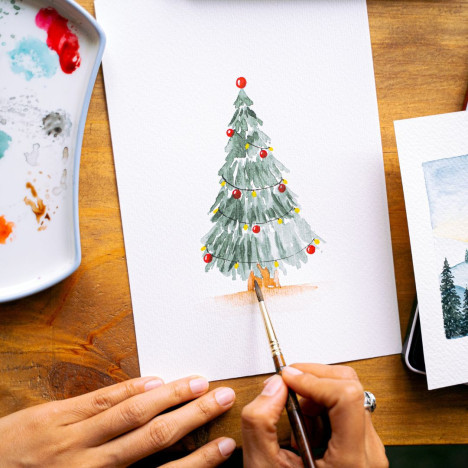 Autumn Term Christmas Card