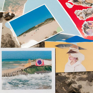 seaside postcards